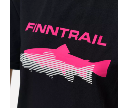 Футболка FINNTRAIL SHADOW FISH BlackPink XXS