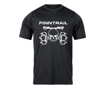 Футболка FINNTRAIL ATV SKULL Black XS