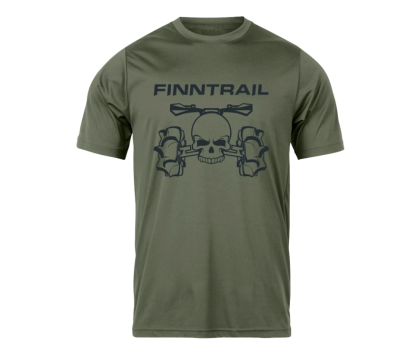 Футболка FINNTRAIL ATV SKULL Black XS