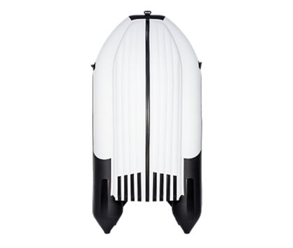 Лодка ПВХ Ривьера 3800 КНД Светло-серый / Черный