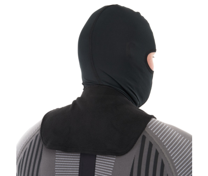 Подшлемник зимний с прорезью DRAGONFLY тонкий верх Black