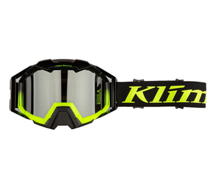 Очки KLIM Viper Pro Snow Goggle Vanish Hi-Vis Dark Smoke Silver Mirror