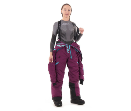 Комбинезон зимний женский DRAGONFLY EXTREME Purple-Sky 2023 S