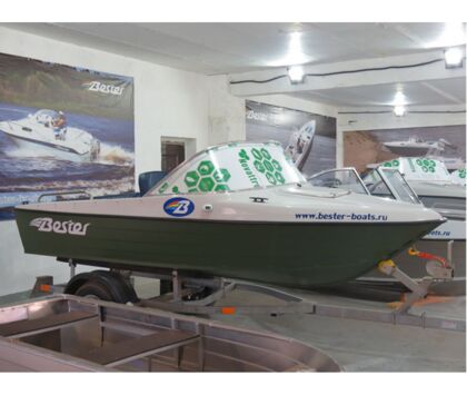 Моторная лодка Бестер 400A Зеленый
