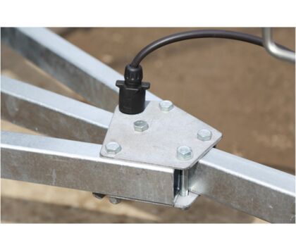 Прицеп Крепыш Профи R13 оцинкованные борта