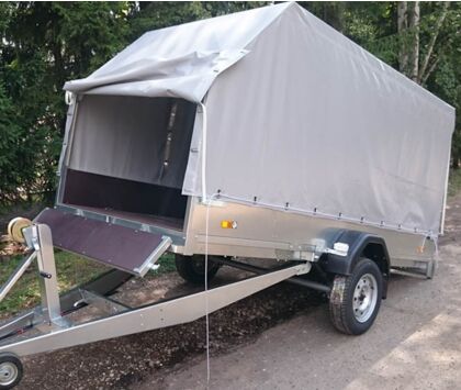 Прицеп ССТ-7132-9К R13 1500 тент со скосом автотент