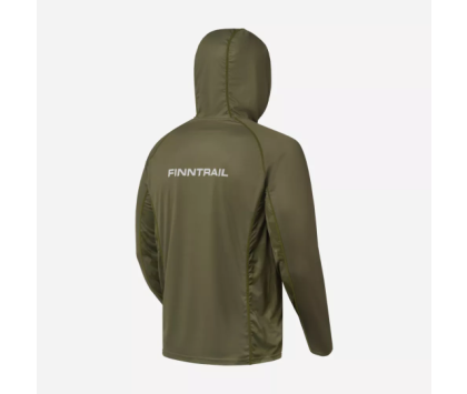 Лонгслив с UV-защитой FINNTRAIL WAVE BIG FISH Khaki XS