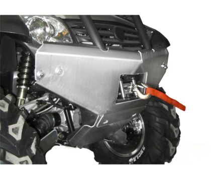 Накладка на бампер алюминиевая Rival для CFMOTO X6/X5 2011 г. + крепление