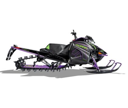 Снегоход Arctic Cat (Арктик Кэт) M 8000 HARDCORE ALPHA ONE 165 (2019) Черный / Фиолетовый