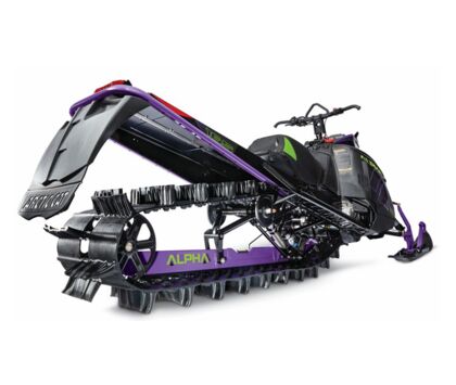 Снегоход Arctic Cat (Арктик Кэт) M 8000 HARDCORE ALPHA ONE 165 (2019) Черный / Фиолетовый