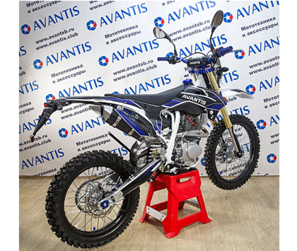 Мотоцикл Avantis A2 (172FMM, возд.охл.) ПТС Синий