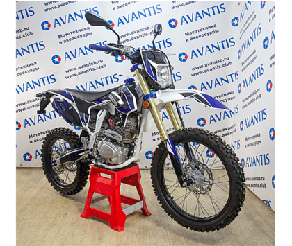 Мотоцикл Avantis A2 (172FMM, возд.охл.) ПТС Синий