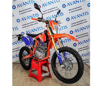 Мотоцикл Avantis A2 (172FMM, возд.охл.) ПТС Бело-синий