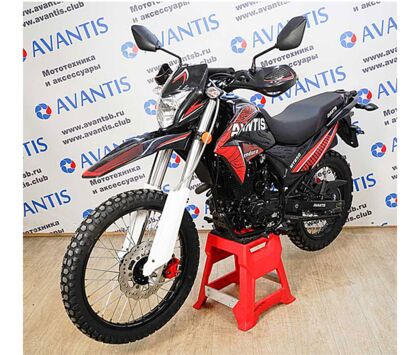 Мотоцикл Avantis MT250 (172FMM, возд.охл.) ПТС Красный