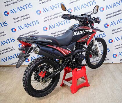 Мотоцикл Avantis MT250 (172FMM, возд.охл.) ПТС Красный