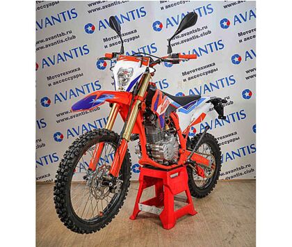 Мотоцикл Avantis A2 (172FMM, возд.охл.) без ПТС Бело-синий