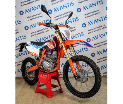 Мотоцикл Avantis A2 (172FMM, возд.охл.) без ПТС Бело-синий