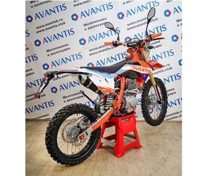 Мотоцикл Avantis A2 (172FMM, возд.охл.) без ПТС Бело-синий