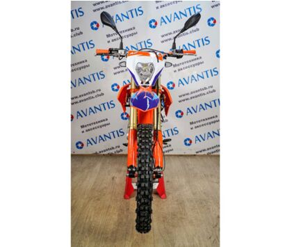 Мотоцикл Avantis A2 (172FMM, возд.охл.) без ПТС Бело-оранжевый