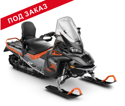 Снегоход BRP (БРП) LYNX 49 RANGER PRO 600R E-TEC MY23 Race Orange / Black / Full Moon