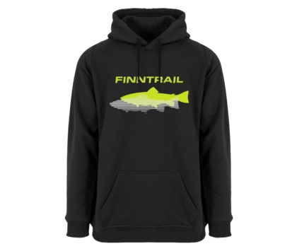 Худи FINNTRAIL SHADOW FISH BlackYellow XS