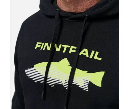 Худи FINNTRAIL SHADOW FISH BlackYellow XS