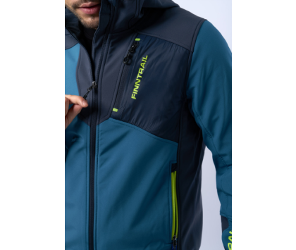 Термокуртка мужская FINNTRAIL SOFTSHELL NITRO Blue M