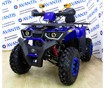 Квадроцикл Avantis (Авантис) ATV Hunter 200 New LUX Синий Синий