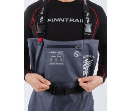 Вейдерсы под ботинок FINNTRAIL TIMBER DarkGrey L