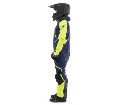 Комбинезон зимний мужской DRAGONFLY EXTREME 2.0 SNOWBIKE Blue-Yellow Fluo XXL