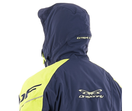Комбинезон зимний мужской DRAGONFLY EXTREME 2.0 SNOWBIKE Blue-Yellow Fluo XXL