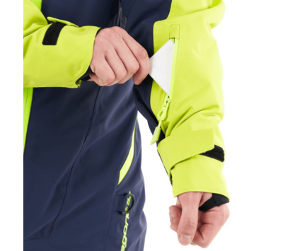 Комбинезон зимний мужской DRAGONFLY EXTREME 2.0 SNOWBIKE Blue-Yellow Fluo XXL