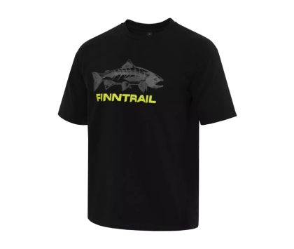 Футболка FINNTRAIL FISH BlackYellow XS