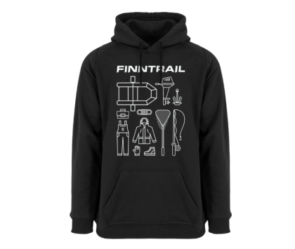 Худи FINNTRAIL TETRIS FISH Black XS