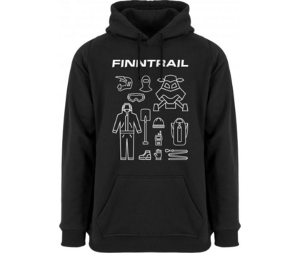 Худи FINNTRAIL TETRIS SNOW Black XS