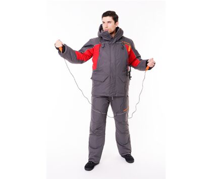 Костюм поплавок TRITON SKIF -40 таслан серо-красный