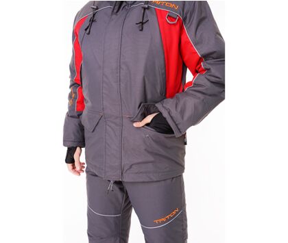 Костюм поплавок TRITON SKIF -40 таслан серо-красный