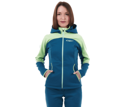 Куртка женская с капюшоном DRAGONFLY EXPLORER 2.0 Green M