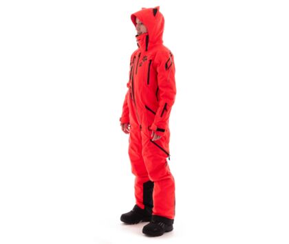 Комбинезон зимний женский DRAGONFLY EXTREME Crazy Cat Red 2023 S