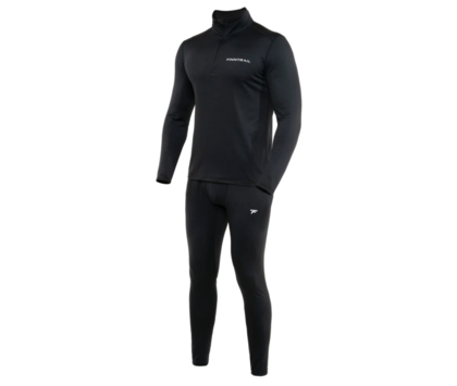 Термобелье утепленное мужское FINNTRAIL THERMO ZIP Black XS