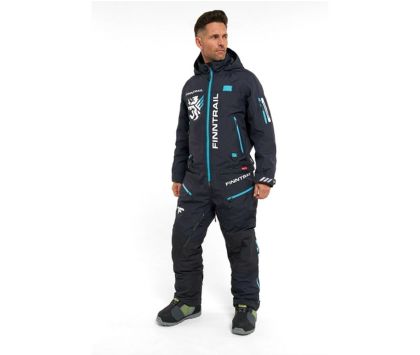 Комбинезон снегоходный мужской FINNTRAIL WIDETRACK PRO Graphite S