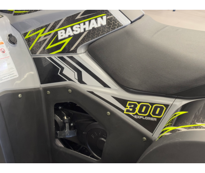 Квадроцикл Bashan EXPLORER 300 (карданный вал) (Комплект для сборки) Серый