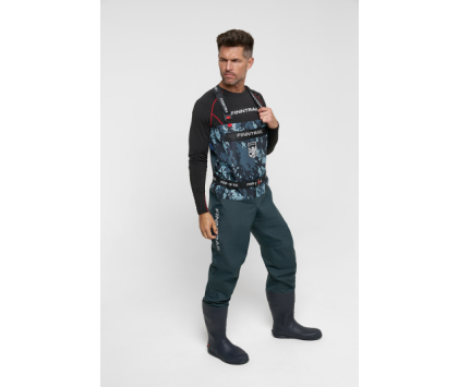 Вейдерсы с сапогом FINNTRAIL ENDURO BF CamoGrey 11(44)L