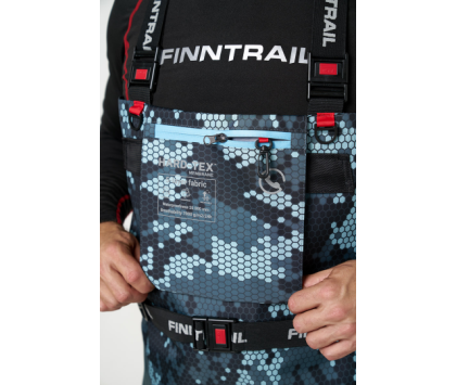 Вейдерсы с сапогом FINNTRAIL ENDURO BF CamoGrey 12(45)XXL