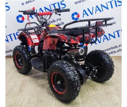 Комплект для сборки Avantis (Авантис) ATV Classic mini (электростартер) Красный камуфляж