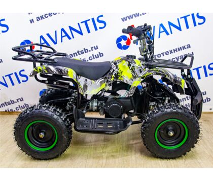 Комплект для сборки Avantis (Авантис) ATV Classic mini (электростартер) Зеленый ананас