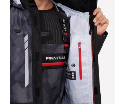 Куртка мужская забродная FINNTRAIL GREENWOOD CamoShadowBlack XS