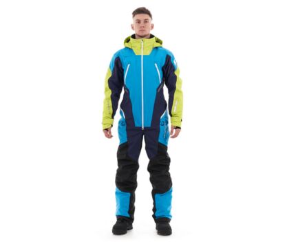 Комбинезон зимний мужской DRAGONFLY EXTREME 2.0 Blue-Yellow Green 2023 KXL