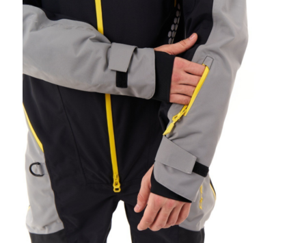 Комбинезон зимний мужской DRAGONFLY EXTREME 2.0 Black-Yellow-Gray 2023 KL