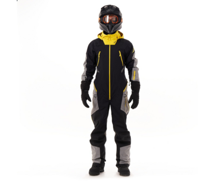 Комбинезон зимний мужской DRAGONFLY EXTREME 2.0 Black-Yellow-Gray 2023 XL